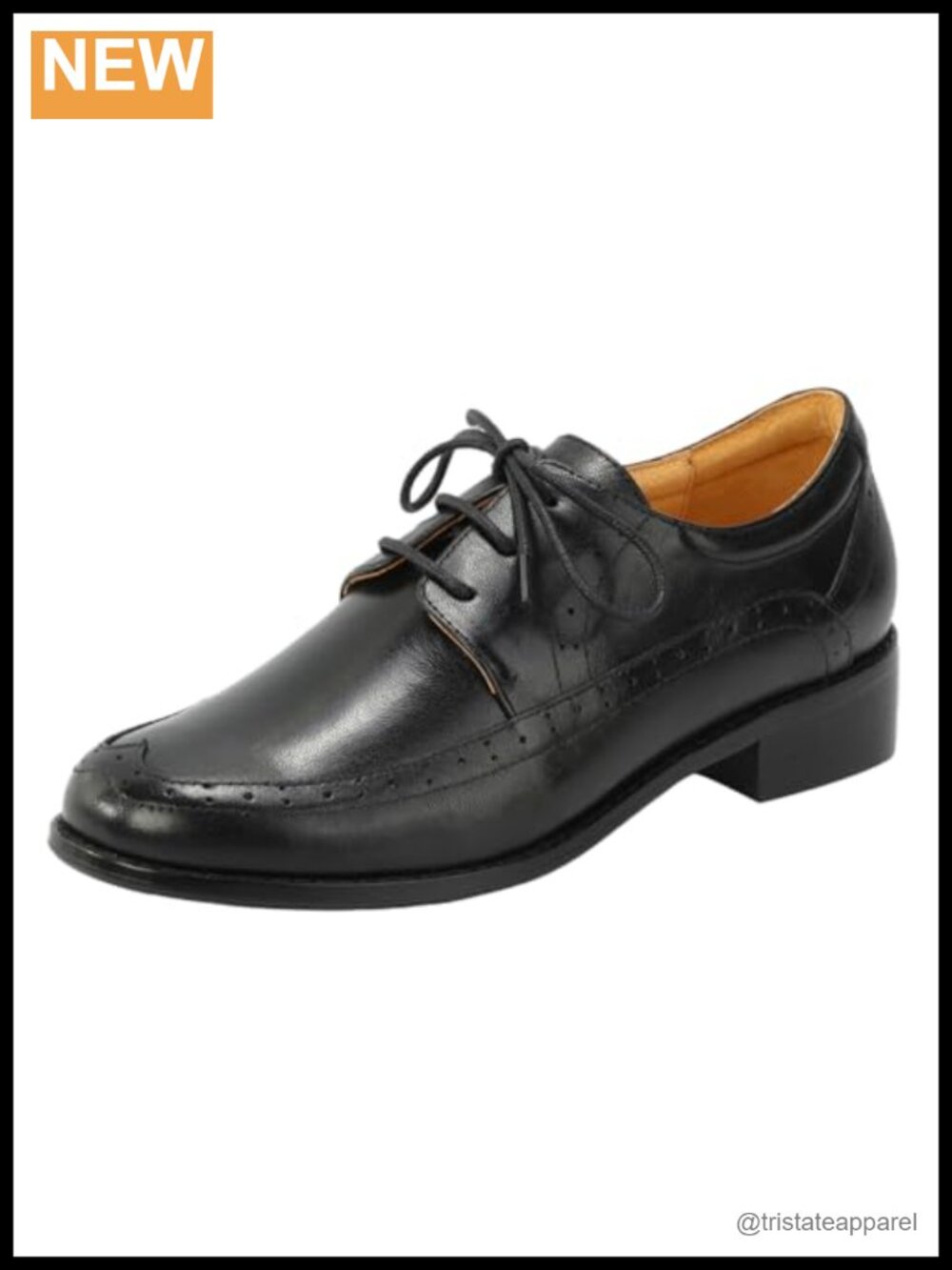 Womens Sheepskin Leather Derby Oxford Round Toe Lace Up Flat Office Shoes
